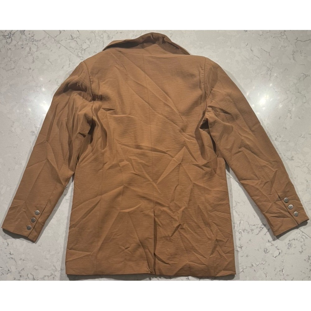 Ariat Trailblazer Blazer Jacket Women Large Camel Brown Western Aztec Cowgirl - Picture 5 of 8